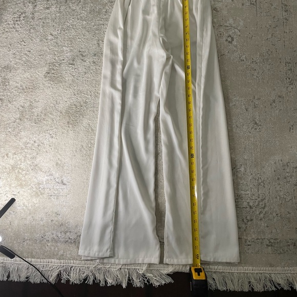 Black leather corset jumpsuit - Picture 8 of 8